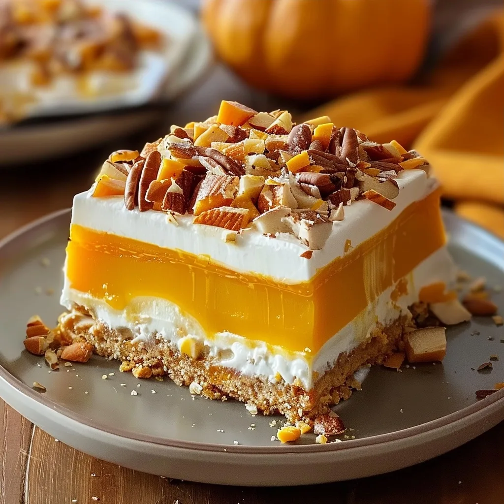 Indulgent Pumpkin Delight Creamy Layers