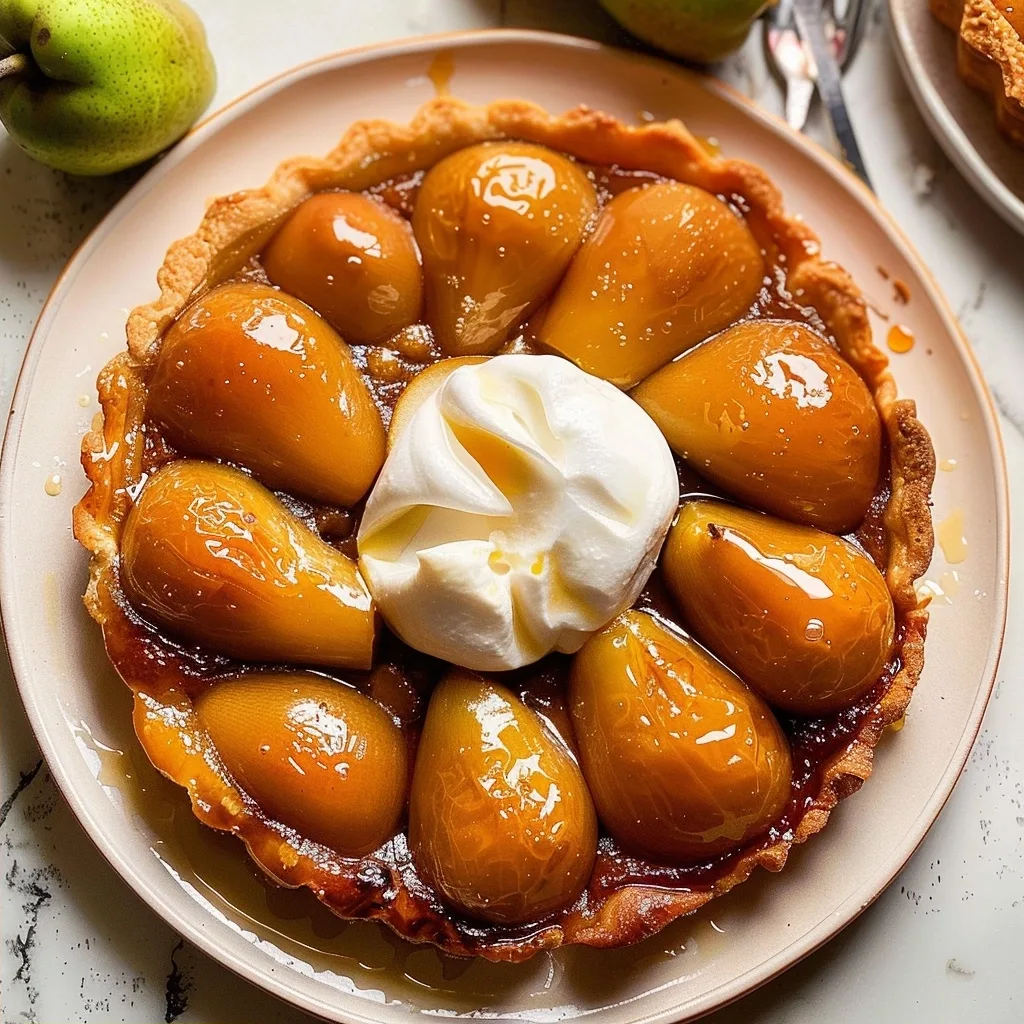 Pear Tarte Tatin