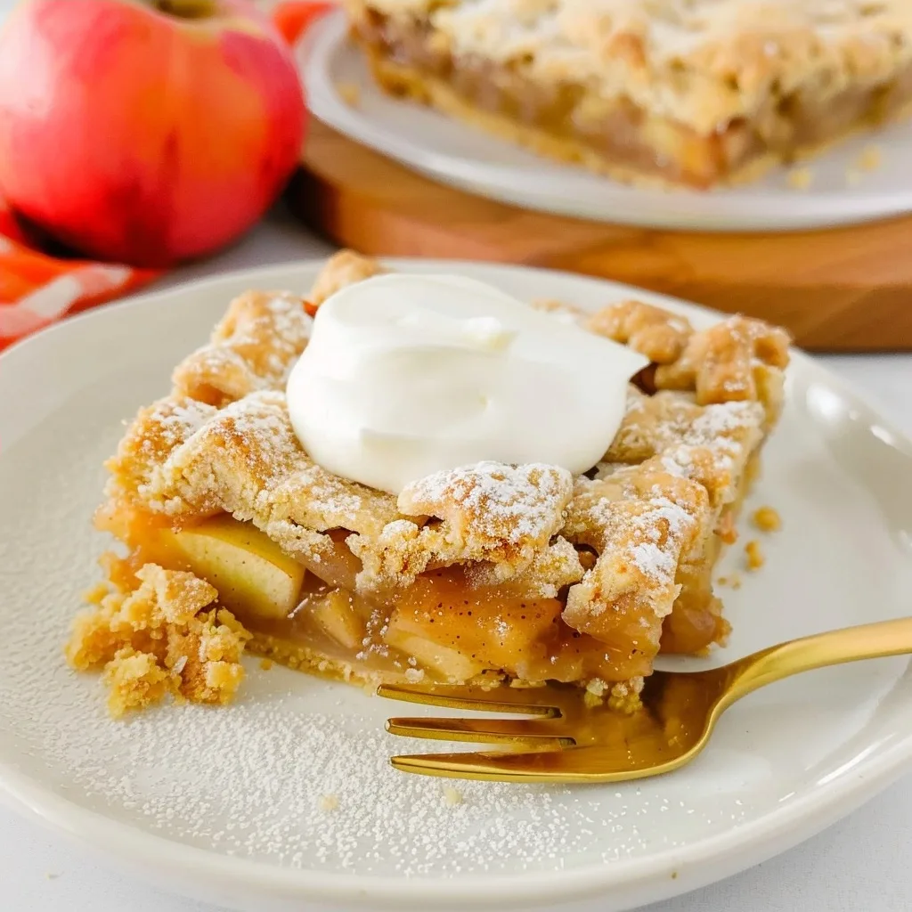 Old-Fashioned Apple Pie Bars