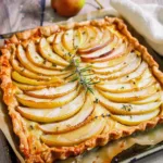 Easy Pear Tart with Goat Cheese and Honey (30 Minute Recipe)