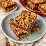 Chocolate Peanut Butter Cereal Bars