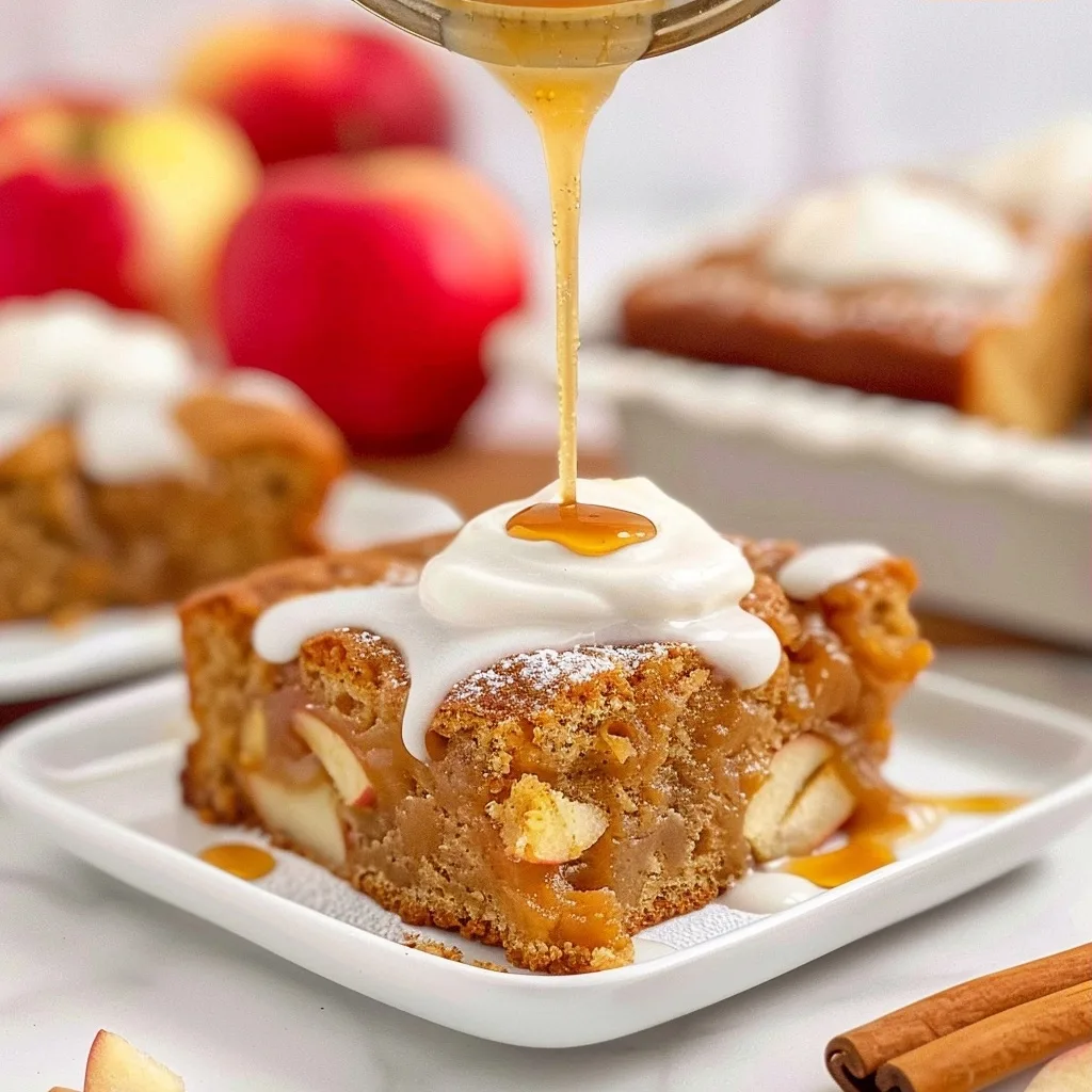3 Ingredient Apple Cake