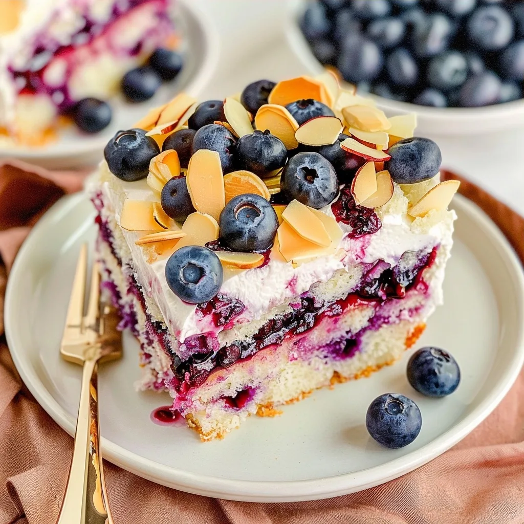 Blueberry Heaven On Earth Cake