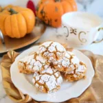 Pumpkin Crinkle Cookies