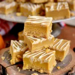 White Chocolate Pumpkin Pie Spice Fudge