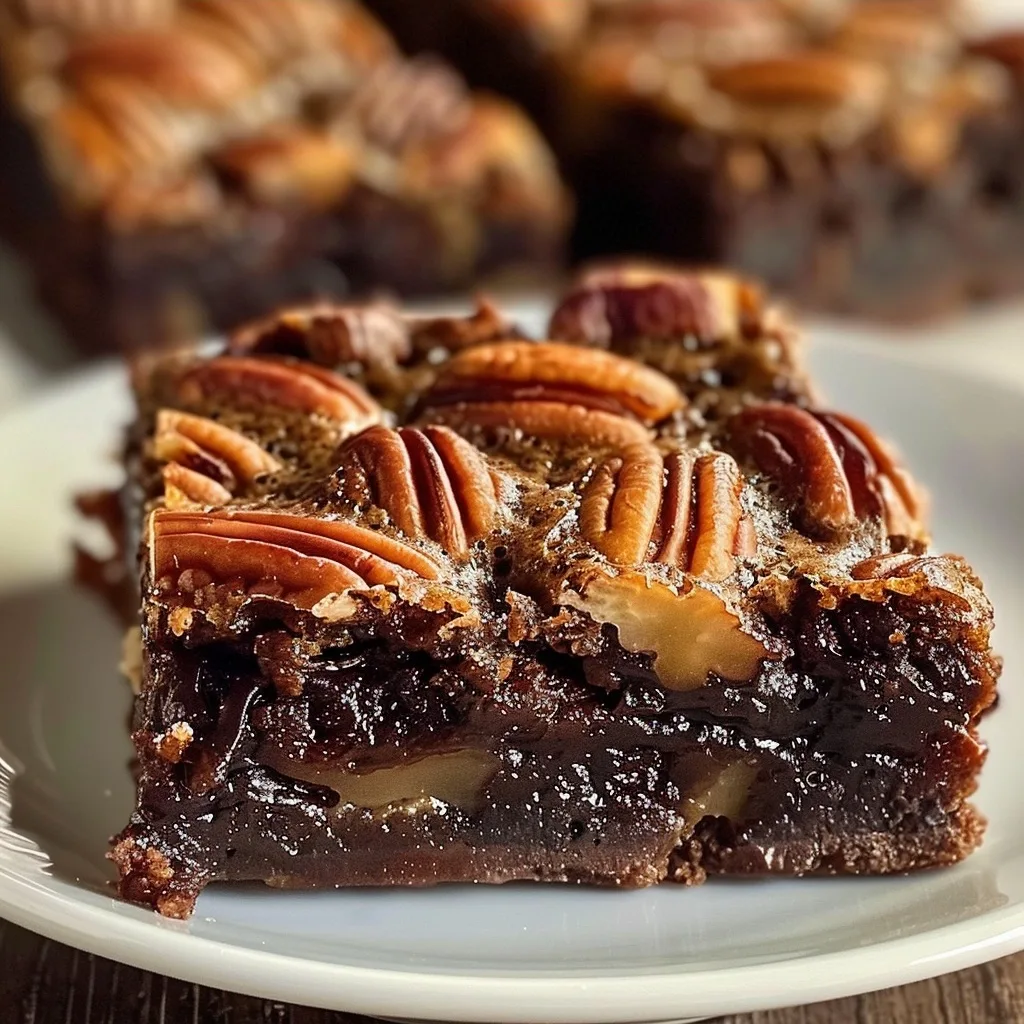 The Best Pecan Pie Brownies