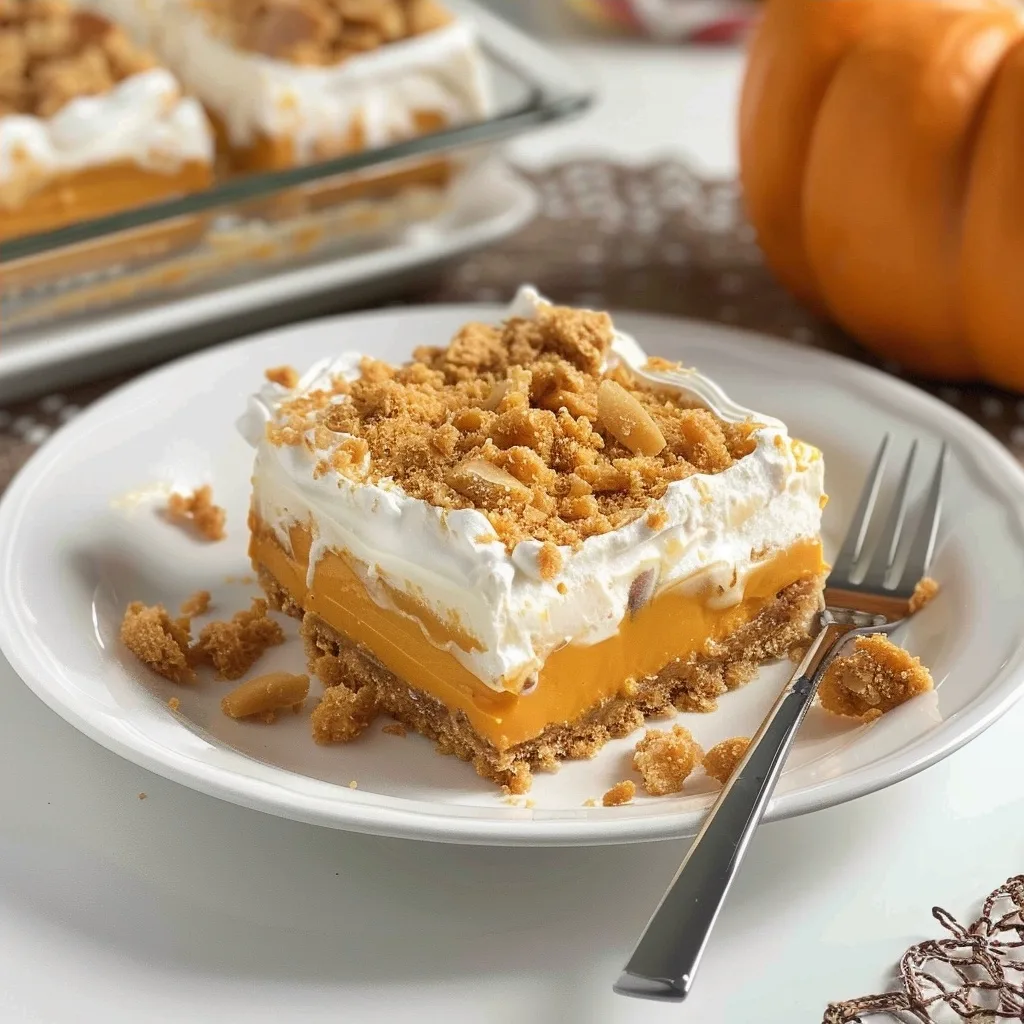 Creamy Layered Pumpkin Dessert