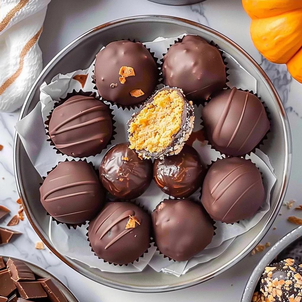 Pumpkin Truffles: A Simple Fall Dessert