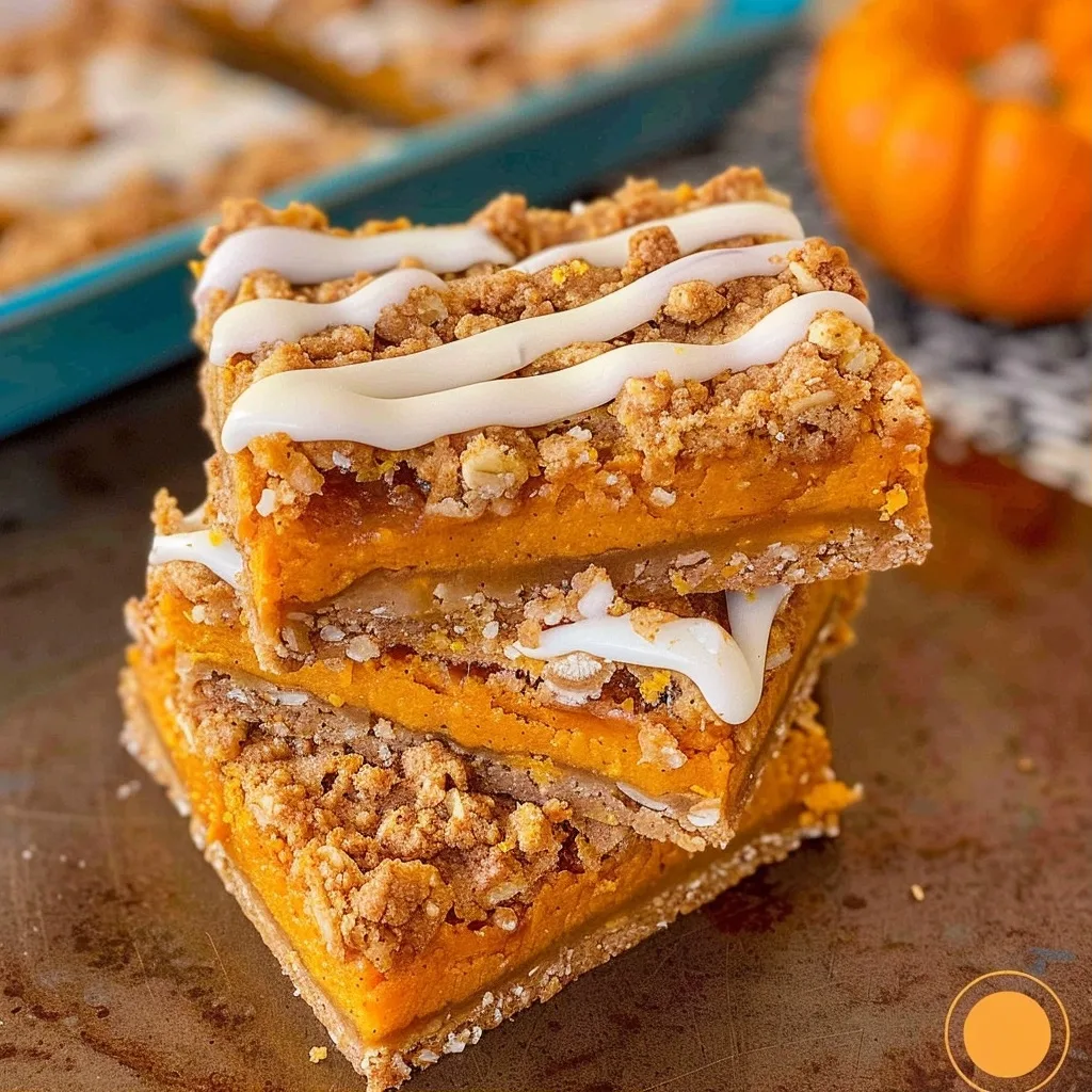 Pumpkin Streusel Bars