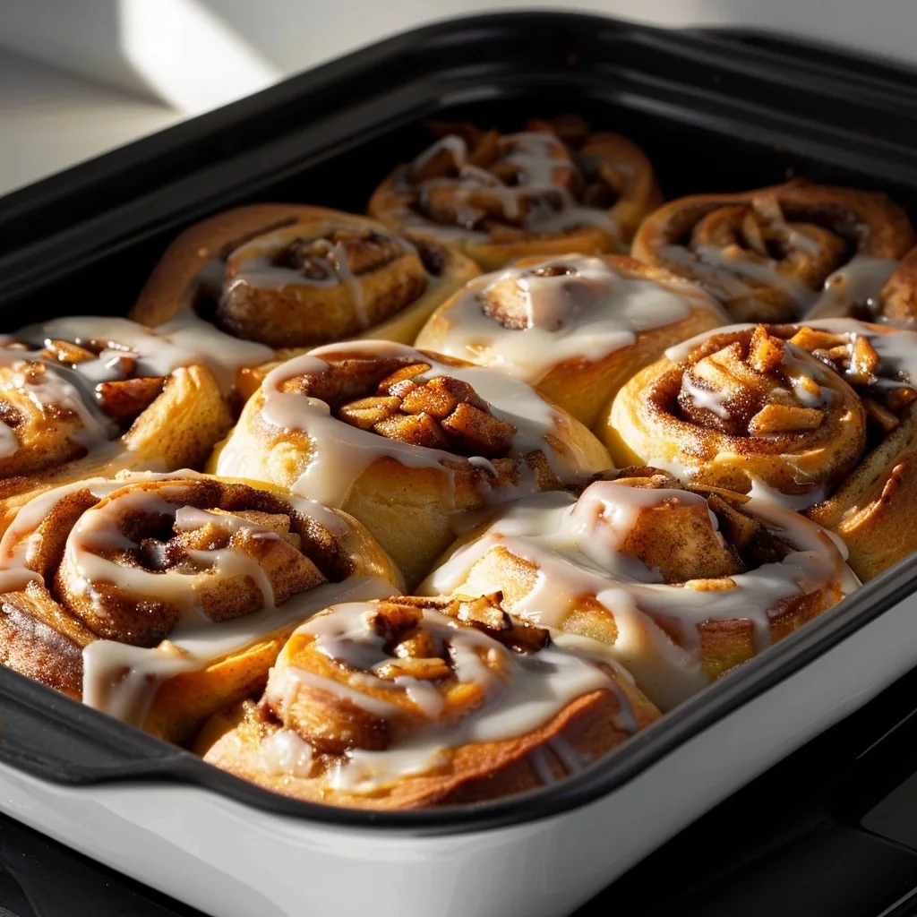 Vegan Apple Cinnamon Rolls