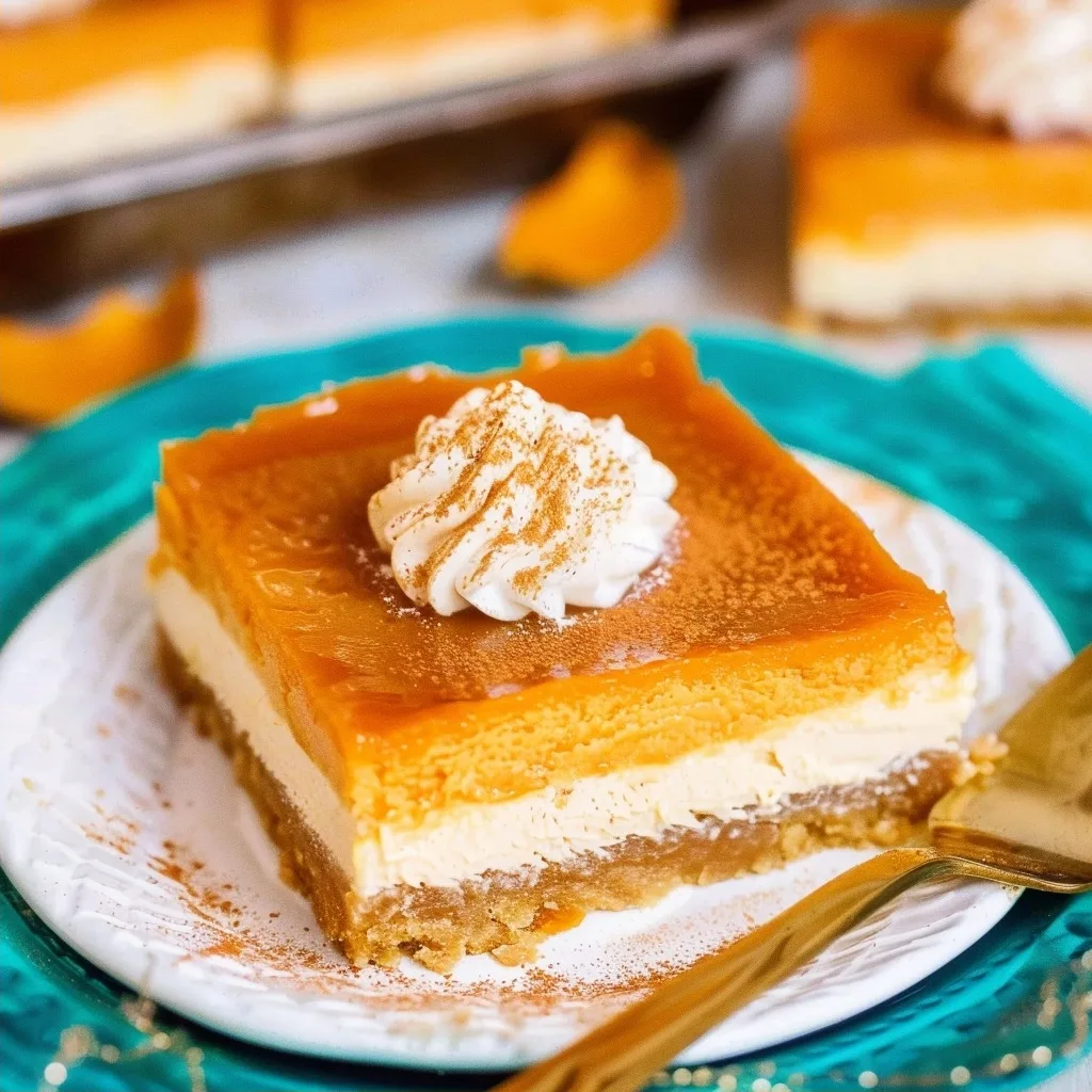 Sweet Potato Cheesecake Bars
