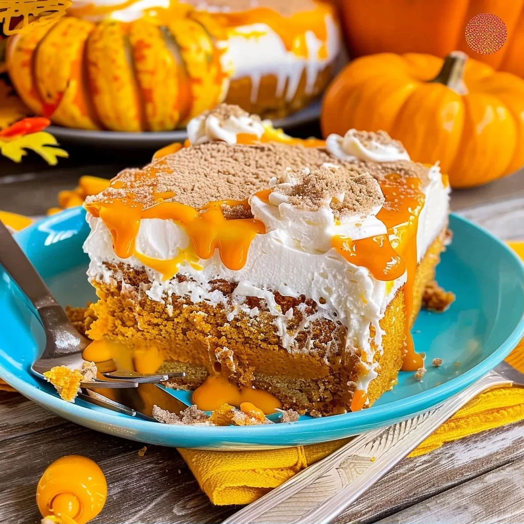 Pumpkin Poke Cake: A Cozy Autumn Dessert