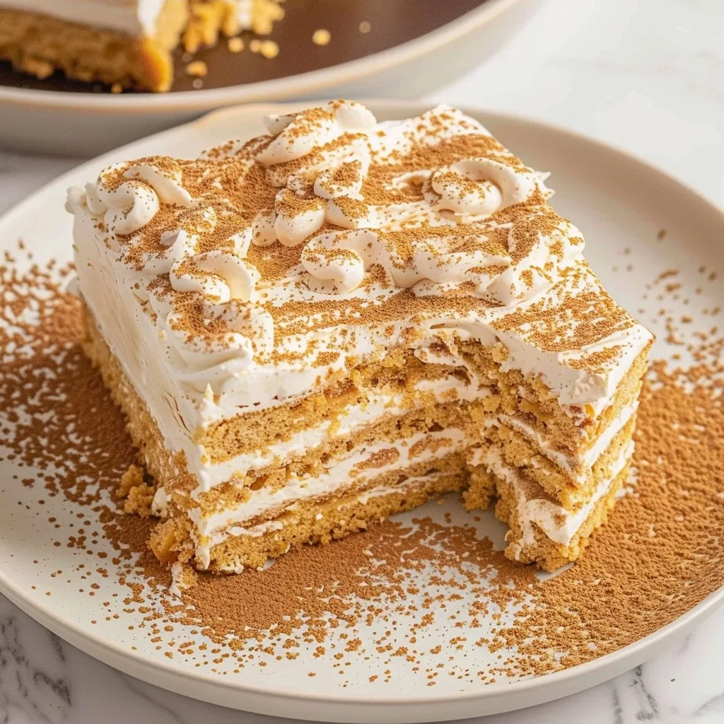 Pumpkin Icebox Cake