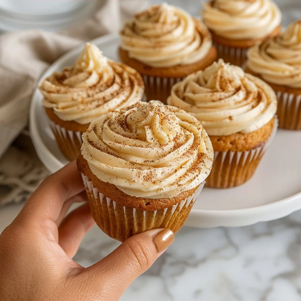 The Best Apple Cider Spiced Cupcakes