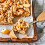 Classic Pear Crumble Bars