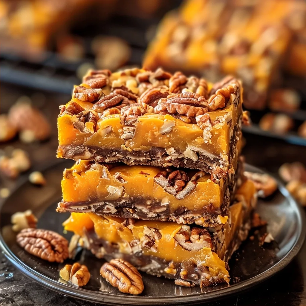 Delicious Pumpkin Magic Bars