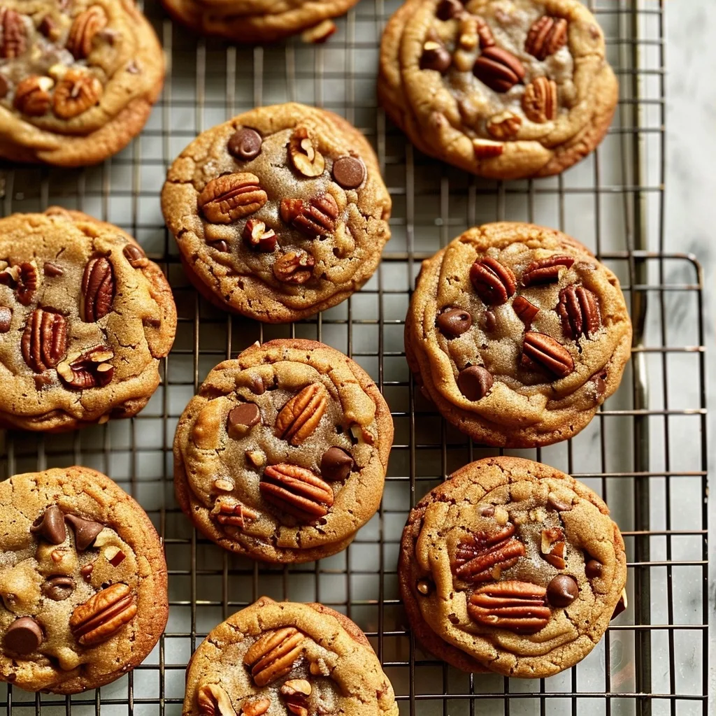 Easy Chocolate Chip Pecan Cookies