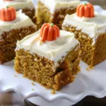 Pumpkin Cake With Cream Cheese Frosting