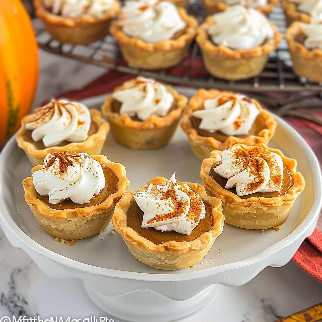 Mini Pumpkin Pies