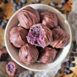 Easy 3-Ingredient Purple Sweet Potato Truffles