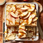Easy Apple Cake with Salted Caramel Frosting