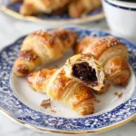 Puff Pastry Chocolate Croissants