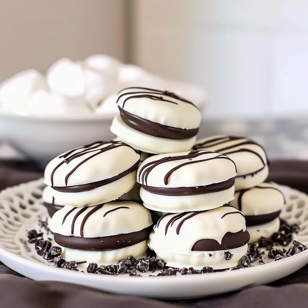 White Chocolate Covered OREOs