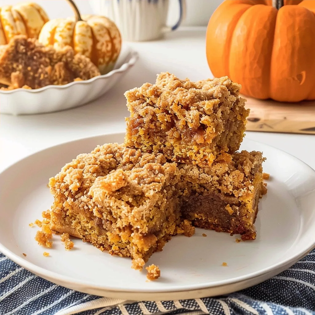 Pumpkin Crumb Cake