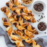 Puff Pastry Chocolate Twists