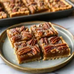 Dulce de Leche Pecan Pie Bars