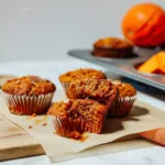 Fluffy Almond Butter Sweet Potato Muffins