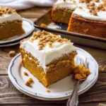 Sweet Potato Cake with Marshmallow Frosting