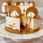 No Bake Biscoff Cheesecake