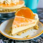 No Bake Orange Creamsicle Cheesecake