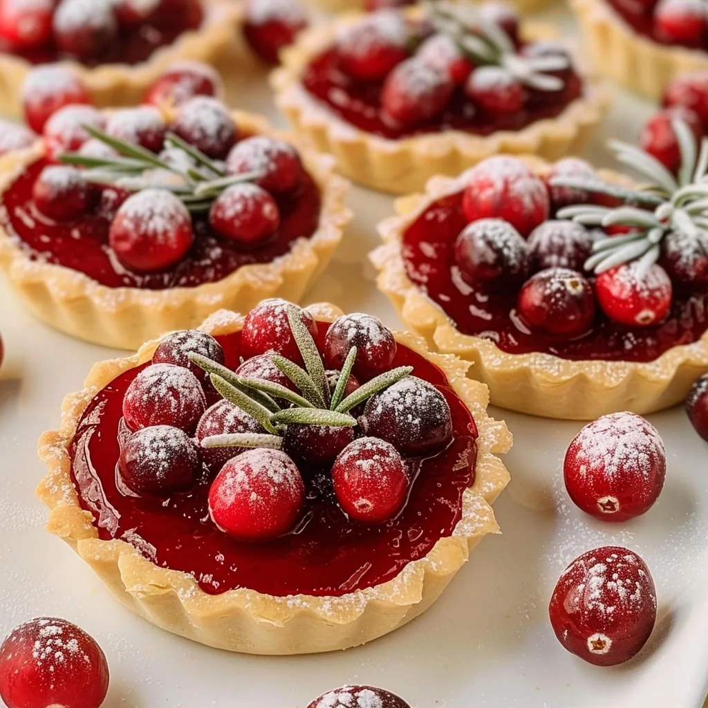 Cranberry Tartlets