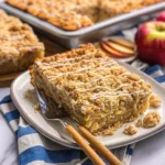 Apple Crumb Sheet Cake