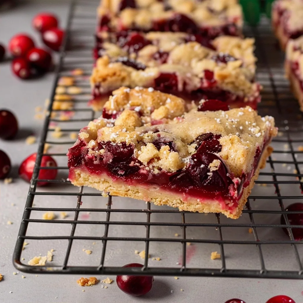 Cranberry Bars: A Perfectly Tart and Buttery Treat