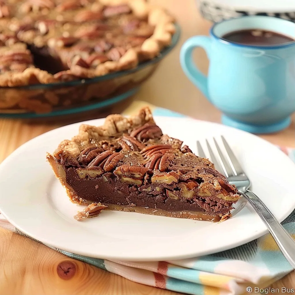 German Chocolate Pecan Pie