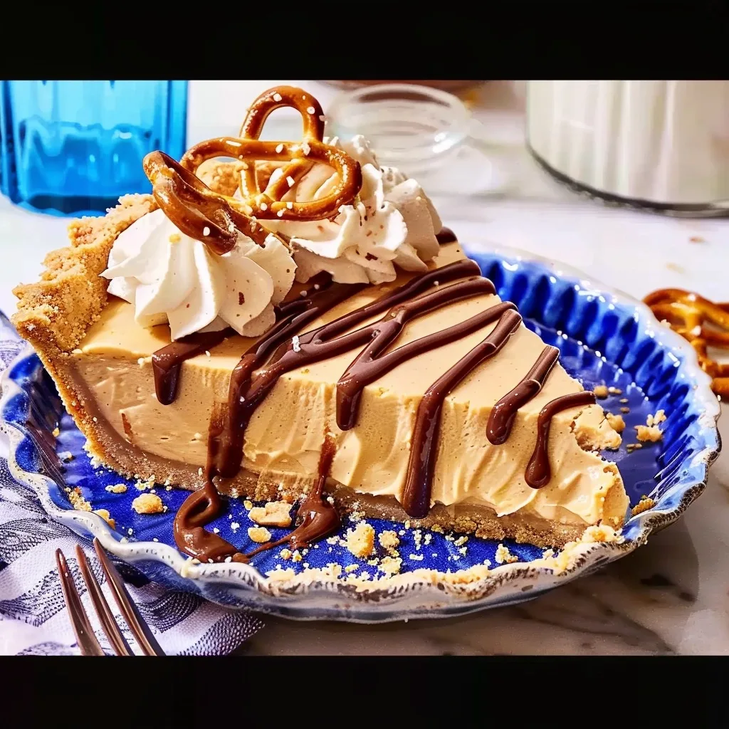 Peanut Butter Pretzel Pie