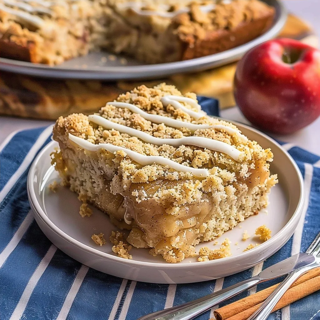 Apple Crumb Sheet Cake